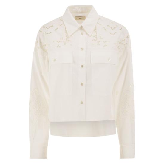 26FW 위켄드막스마라 블라우스/셔츠 2625116021600 WHITE