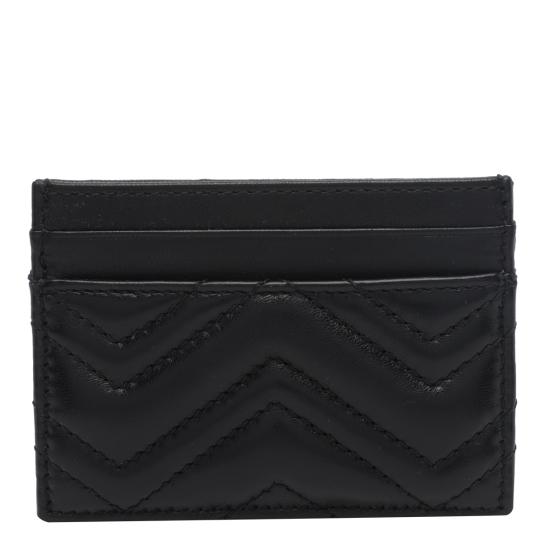26FW 구찌 GG 마몽 카드지갑 구찌 443127 AAFAX1000 Black - GUCCI