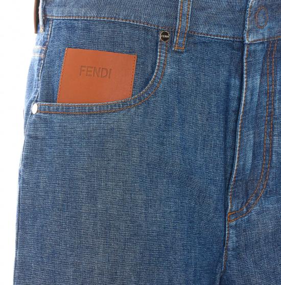 26FW 펜디 숏팬츠 FLP861 AW8HF0QB0 Blue - FENDI