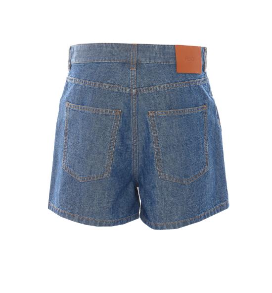 26FW 펜디 숏팬츠 FLP861 AW8HF0QB0 Blue - FENDI