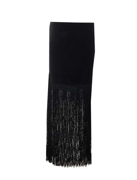 26FW 알라이아 미디 스커트 AA9J2574K217D 995 BLACK - ALAIA