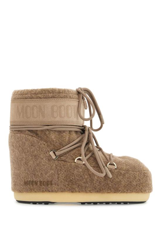 25FW 문부츠 아이콘 나일론 로우 부츠 80D1409590 L017 Beige