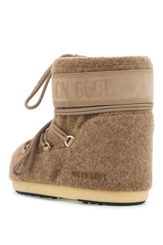 25FW 문부츠 아이콘 나일론 로우 부츠 80D1409590 L017 Beige - MOON BOOT