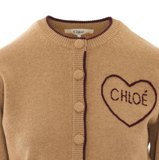 26FW 끌로에 가디건 CH26AMC15710 218 BROWN - CHLOE