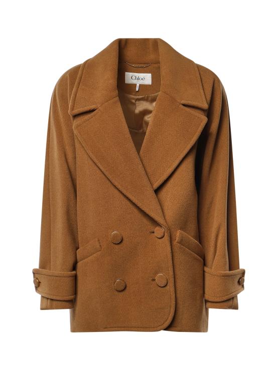 26FW 끌로에 코트 CH26AMA06077 212 DUSTY CAMEL