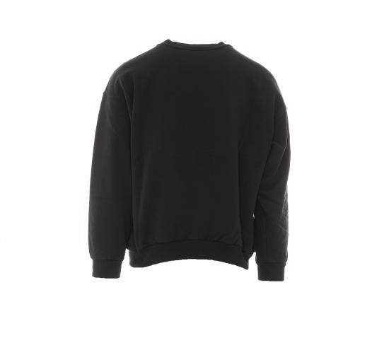 26FW 발렌시아가 팜트리 그래픽 스웻셔츠 A0016M TUVR11000 Black - BALENCIAGA
