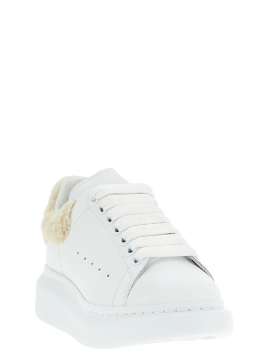  알렉산더 맥퀸 스니커즈 카프스킨 청키  베이지 - ALEXANDER MCQUEEN