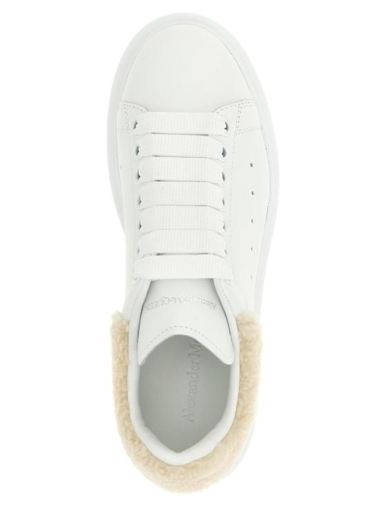  알렉산더 맥퀸 스니커즈 카프스킨 청키  베이지 - ALEXANDER MCQUEEN