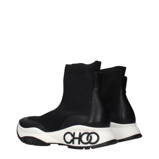  지미추 부츠 랜던 삭 앵클  블랙 - JIMMY CHOO