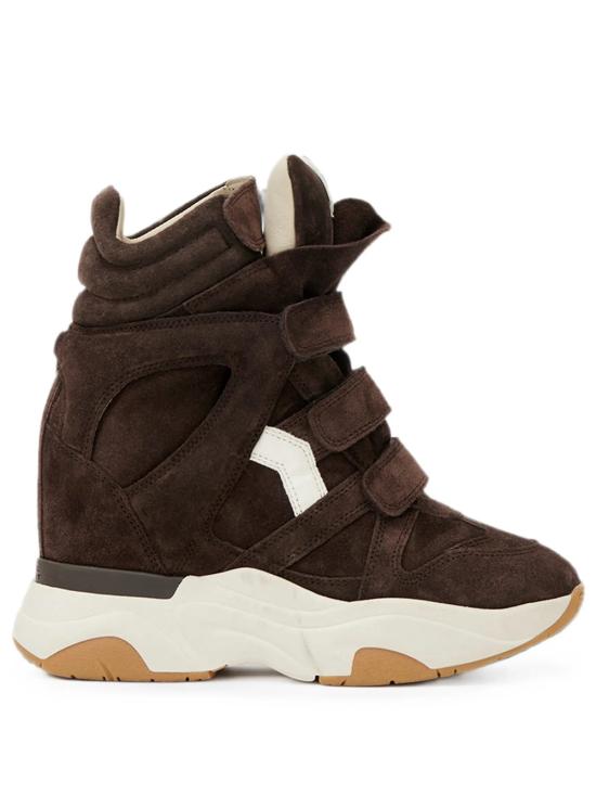 26FW 이자벨마랑 발스키 스웨이드 웨지 스니커즈 BK0009FA B4E10S CLMW CHOCOLATE MILKY WHITE