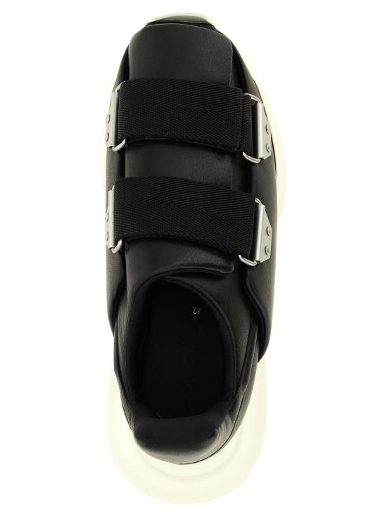 릭 오웬스 스니커즈 송아지 가죽 운동화 블랙 - RICK OWENS