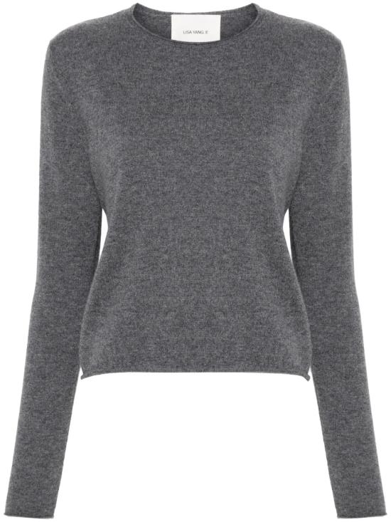 26FW 리사 양 긴팔 티셔츠 2023073GRAPHITE Gray