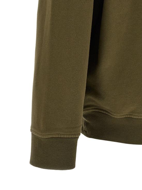26FW 스톤 아일랜드 긴팔 티셔츠 배지  고스트 스웨트셔츠 그린 - STONE ISLAND