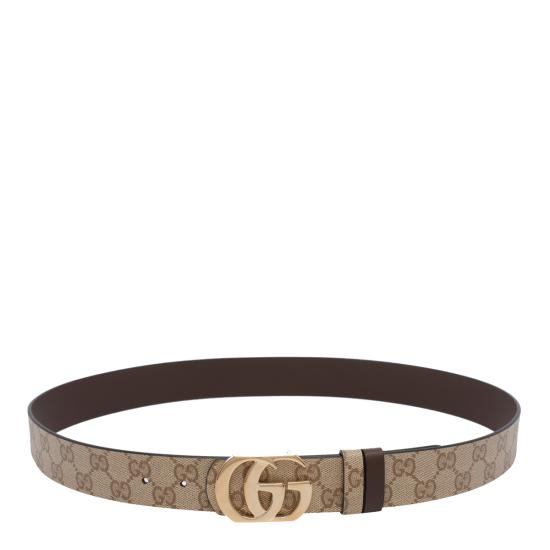 26FW 구찌 리버서블 컷 GG 마몽 벨트 874723 AAGRK9751 BEIGE