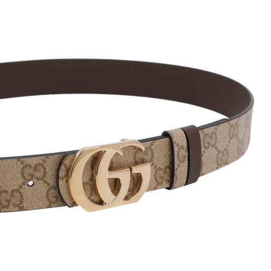26FW 구찌 리버서블 컷 GG 마몽 벨트 874723 AAGRK9751 BEIGE - GUCCI
