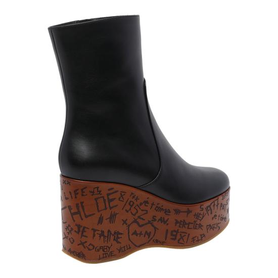 26FW 끌로에 부츠 CH25W15DUK 001 Black - CHLOE