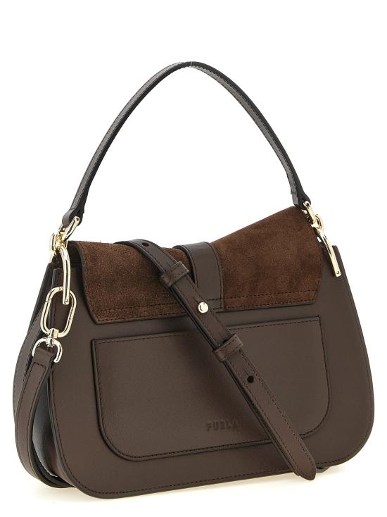 26FW 훌라 토트백 플로우 M 핸드백 브라운 - FURLA