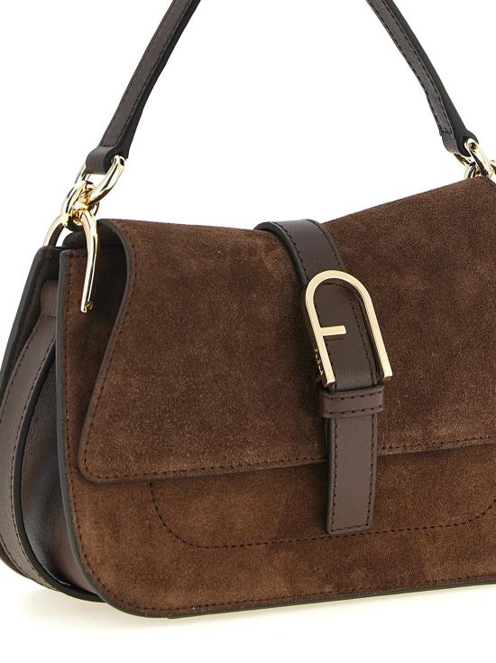 26FW 훌라 토트백 펄라 플로우 핸드백 브라운 - FURLA