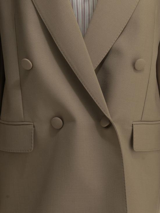 26FW 발렌티노 가라바니 아우터 모헤어 블레이저 재킷 및 코트 베이지 - VALENTINO GARAVANI