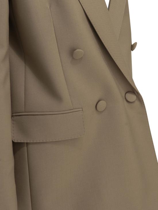 26FW 발렌티노 가라바니 아우터 모헤어 블레이저 재킷 및 코트 베이지 - VALENTINO GARAVANI