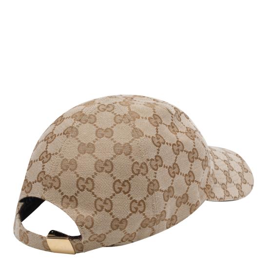 26FW 구찌 GG 코튼 캔버스 베이스볼 캡 875733 3HBMD9664 Beige - GUCCI