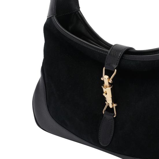 26FW 구찌 재키 1961 미디엄 숄더백 863136 AAGR21000 BLACK - GUCCI