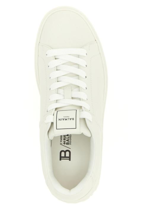  발망 스니커즈 B 코트  화이트 - BALMAIN