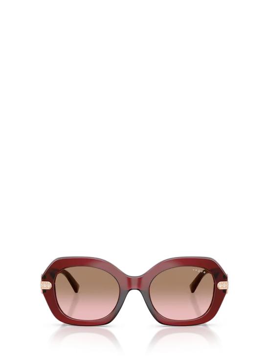 26FW 보그 선글라스 VO5706SB 328614 TRANSPARENT BORDEAUX