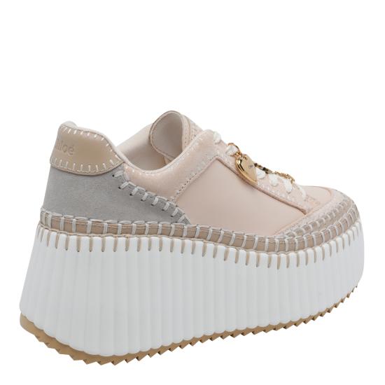 26FW 끌로에 스니커즈 CH26U02IWW 092 Beige - CHLOE