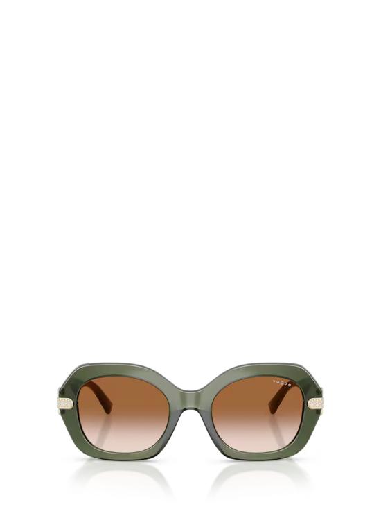 26FW 보그 선글라스 VO5706SB 328713 TRANSPARENT GREEN