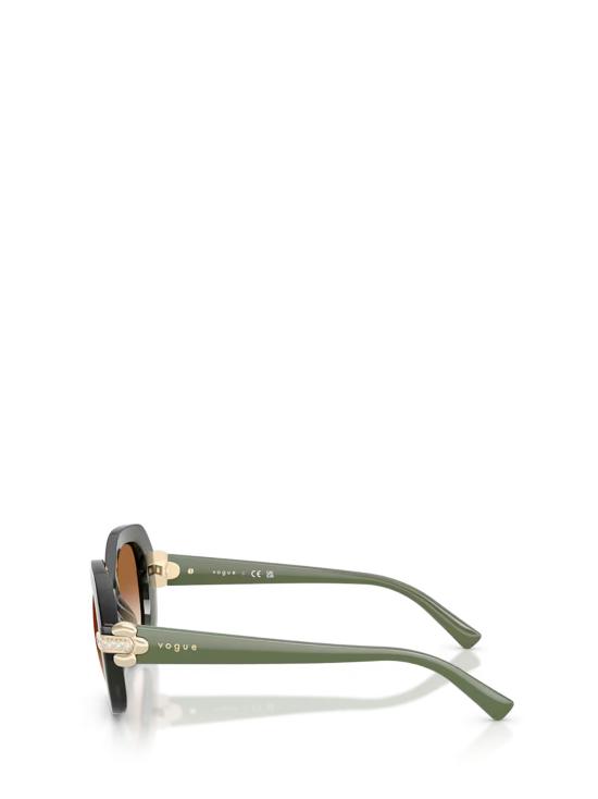 26FW 보그 선글라스 VO5706SB 328713 TRANSPARENT GREEN - VOGUE