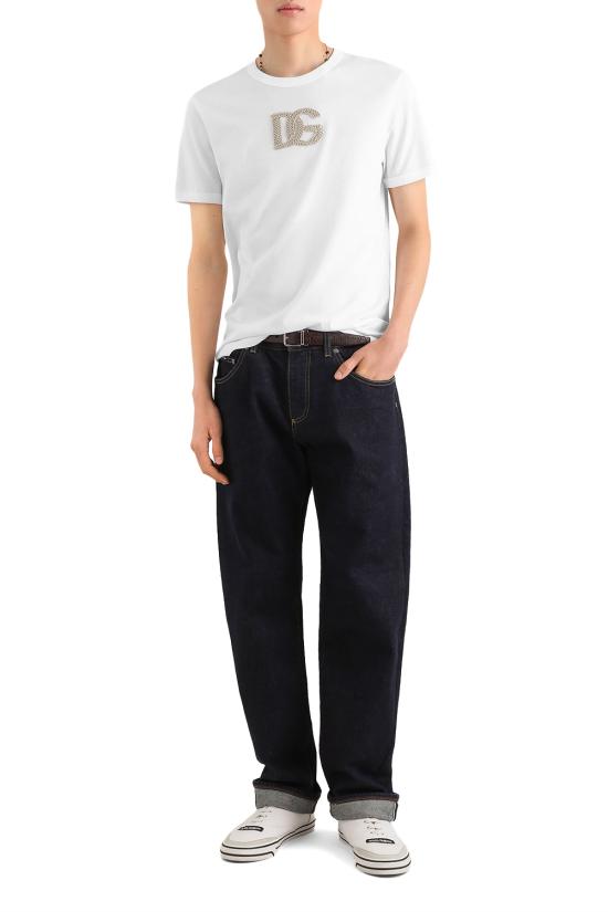 26FW 돌체앤가바나 셔츠 G8PV1ZG7Q1Y W0800 BIANCO OTTICO - DOLCE & GABBANA