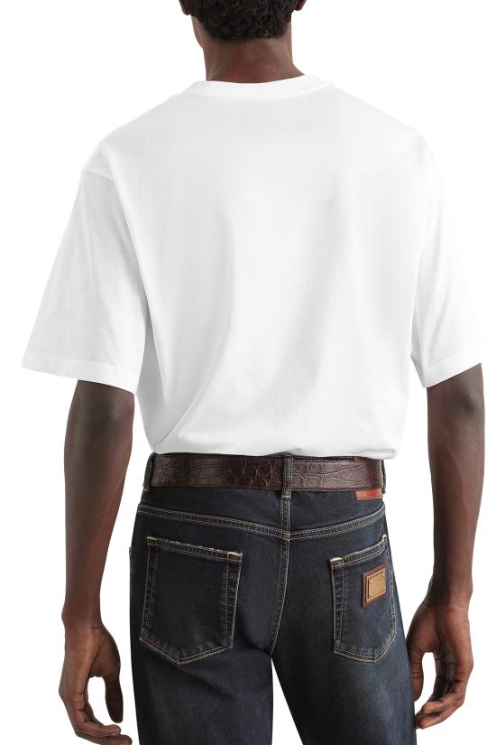 26FW 돌체앤가바나 셔츠 G8PN9ZG7Q2M W0800 BIANCO OTTICO - DOLCE & GABBANA