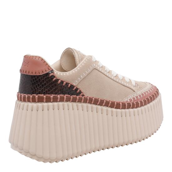 26FW 끌로에 스니커즈 CH26A02IYK 236 Beige - CHLOE