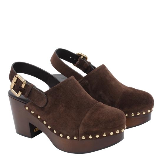 26FW 끌로에 힐/펌프스 CH26U10VRY 27Z Brown - CHLOE