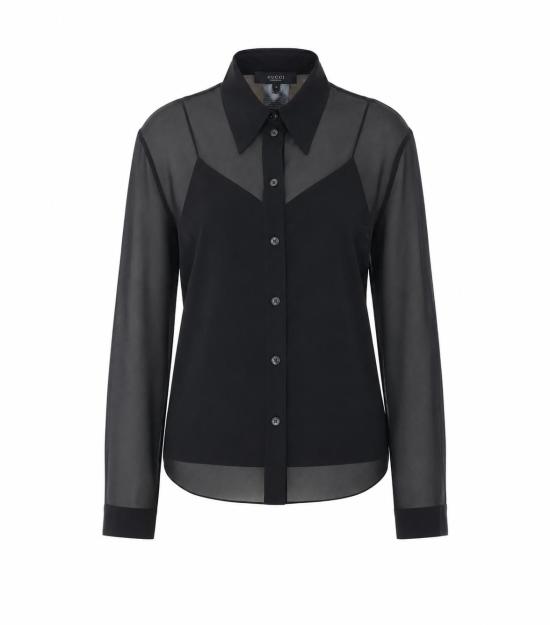 26FW 구찌 셔츠 875482 ZAPE41000 Black