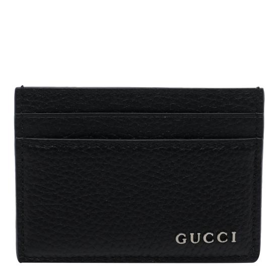 26FW 구찌 카드 케이스 로고 771157 AABXM1000 BLACK