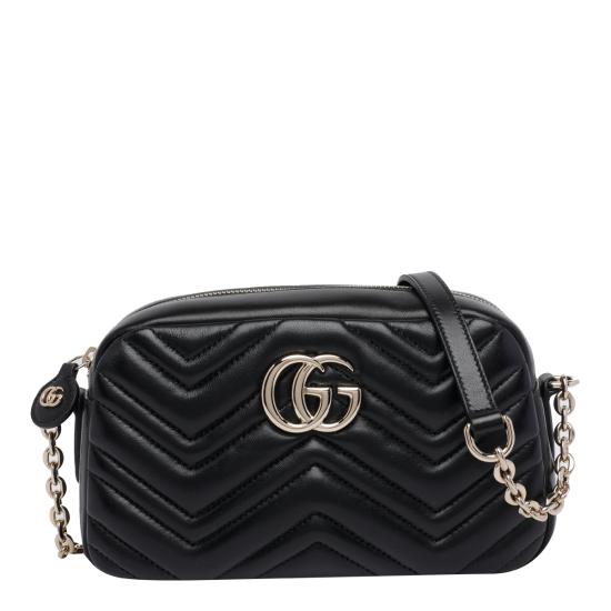 26FW 구찌 GG 마몽 스몰 카메라 백 855273 AAFXD1000 Black