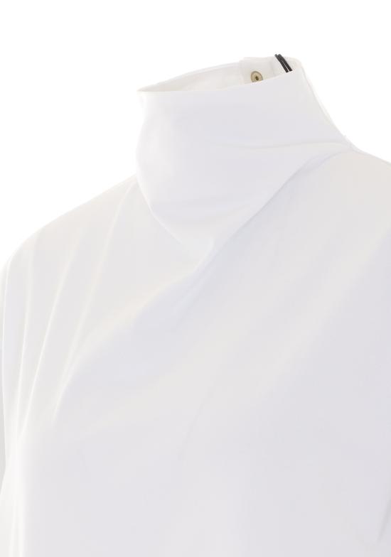 26FW 알라이아 반팔 티셔츠 AA9I0033J103D 000 White - ALAIA