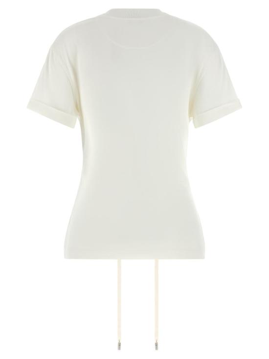  알렉산더 맥퀸 반팔 티셔츠 코튼 티셔츠 - ALEXANDER MCQUEEN