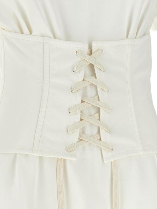  알렉산더 맥퀸 반팔 티셔츠 코튼 티셔츠 - ALEXANDER MCQUEEN
