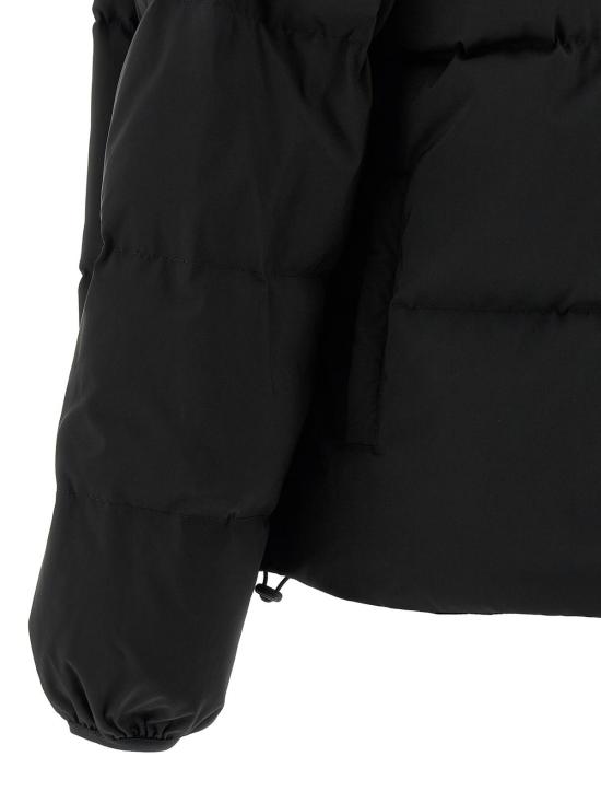  MM6 메종마르지엘라 봄버 자켓 Mm6 메종 마르지엘라 풀랭스 다운 재킷 블랙 - MM6 MAISON MARGIELA