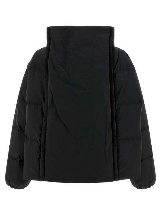  MM6 메종마르지엘라 봄버 자켓 Mm6 메종 마르지엘라 풀랭스 다운 재킷 블랙 - MM6 MAISON MARGIELA