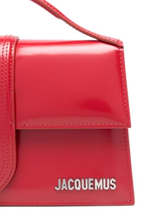 26FW 자크뮈스 라지 밤비노 크로스바디 플랩 백 BAW00007 AC18A01 470 Red - JACQUEMUS