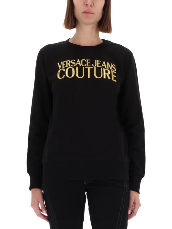 25FW 베르사체 탑 79HAIT06 CF01TG89 Black - VERSACE