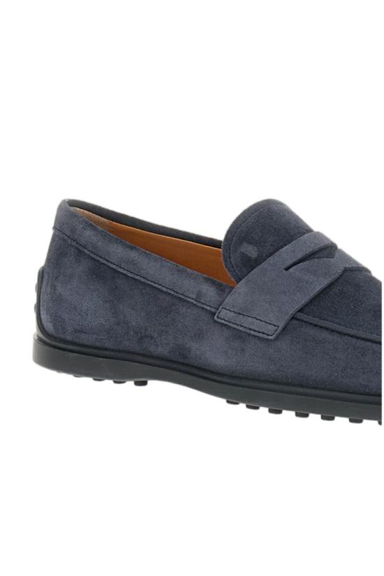 26FW 토즈 스웨이드 페니 로퍼 XXM78L0JM60RE0U835 Blue - TODS
