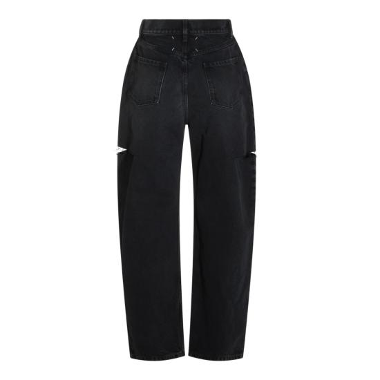 26FW 마르지엘라 컷아웃 진 S51LA0051S30743965 Black - MAISON MARGIELA