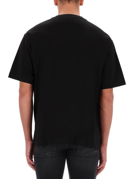 25FW 베르사체 반팔 티셔츠 79GAHP06 CJ01P899 Black - VERSACE