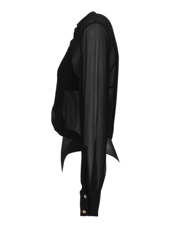 26FW 엘리자베타프랜치 탑 CB00966E2 Black - ELISABETTA FRANCHI