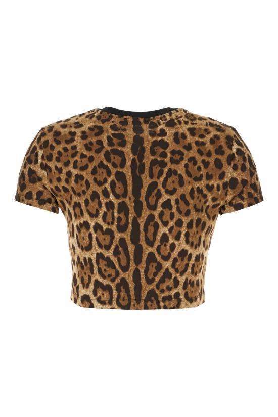 26FW 돌체앤가바나 반팔 티셔츠 F8W39TFS78S HY13M LEO NEW - DOLCE & GABBANA